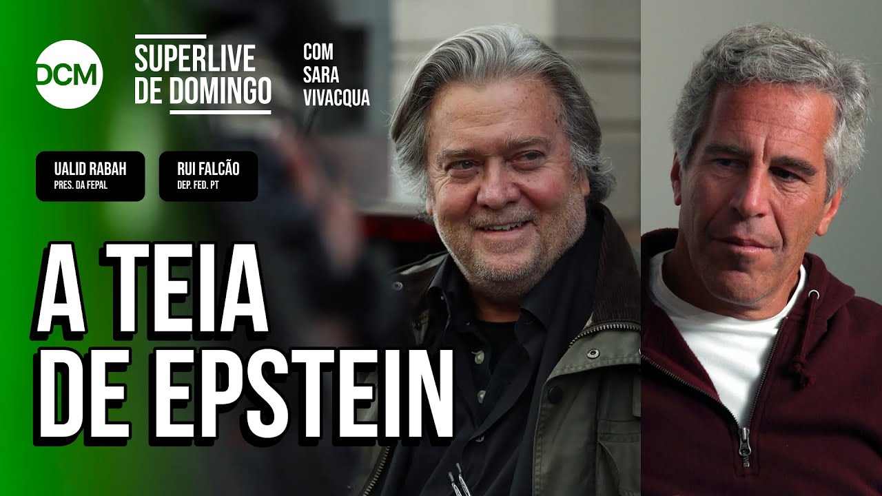 Arquivos Epstein expõem laço de Trump com Israel e Mossad; mídia tenta ligar caso Master ao PT
