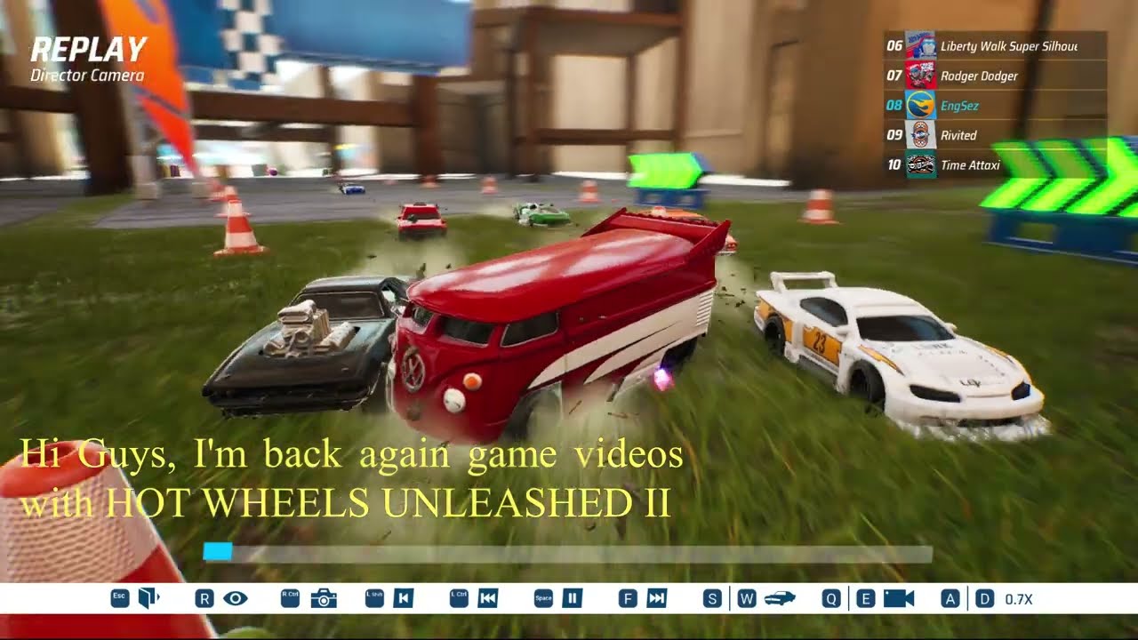 HOT WHEELS UNLEASHED II | First Boss Race - The Octopus | | First Long Clip | Game-in Video