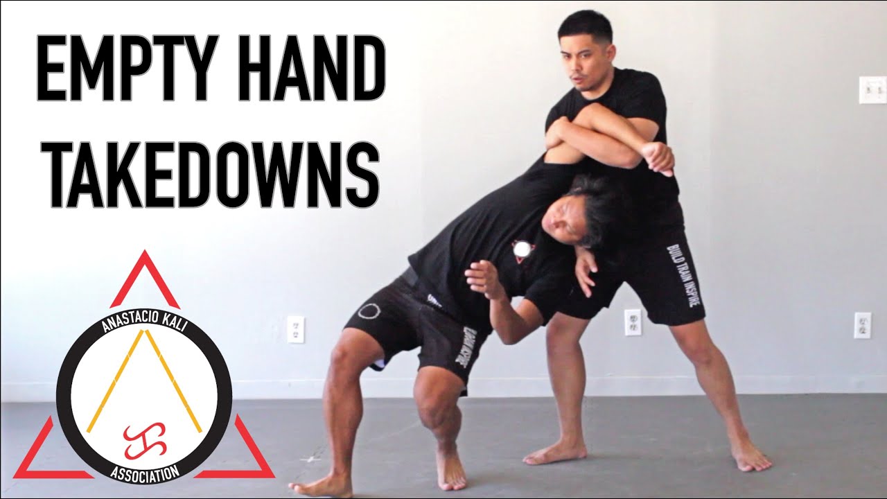 4 Empty Hand Takedowns | Anastacio Kali