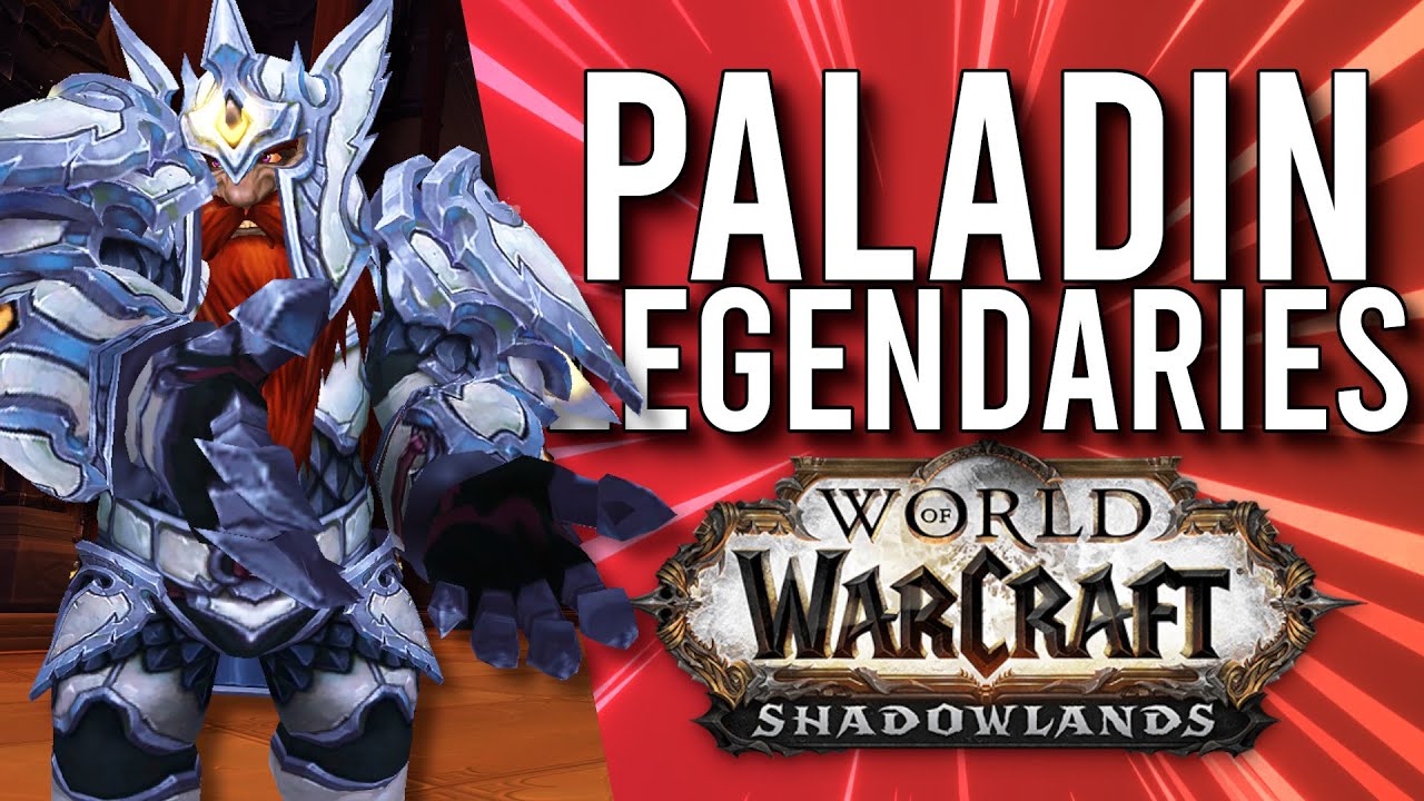 THESE ARE INCREDIBLE! Shadowlands PALADIN Legendaries! - WoW: Shadowlands Alpha
