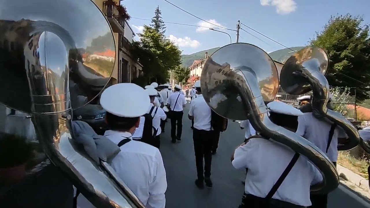Marcia Giovanni B Banda di Termoli 18/8/23 Barrea Festa di Maria Ss Delle Grazie