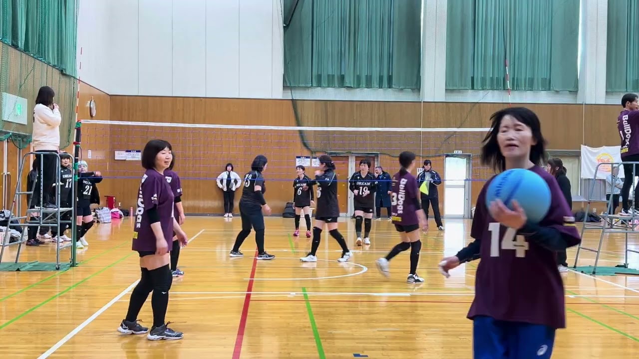 準優勝🥈【いわきウィンター大会】レディース🆚ドリーム② 2027.3.15 inいわき平体育館【T190部門】🏐『ソフトバレー』 