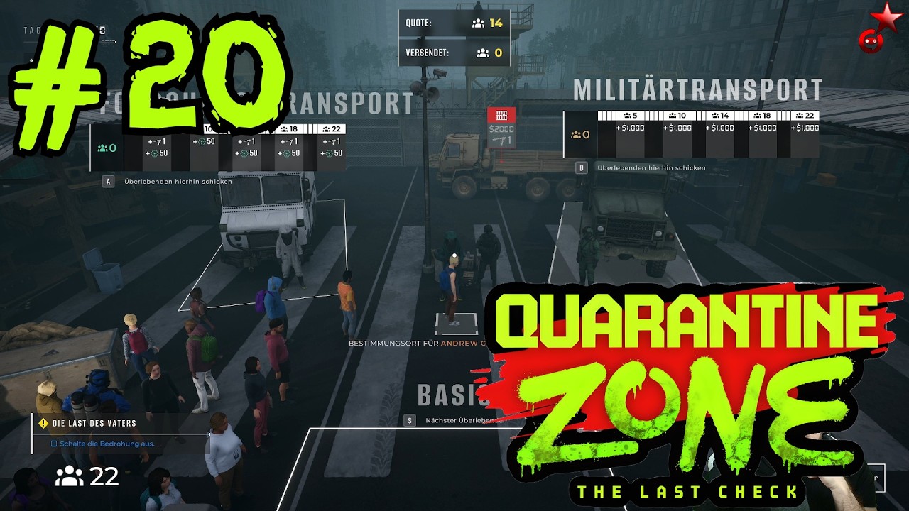 Quarantine Zone: The Last Check | #20 | Twitch Live Lets Test