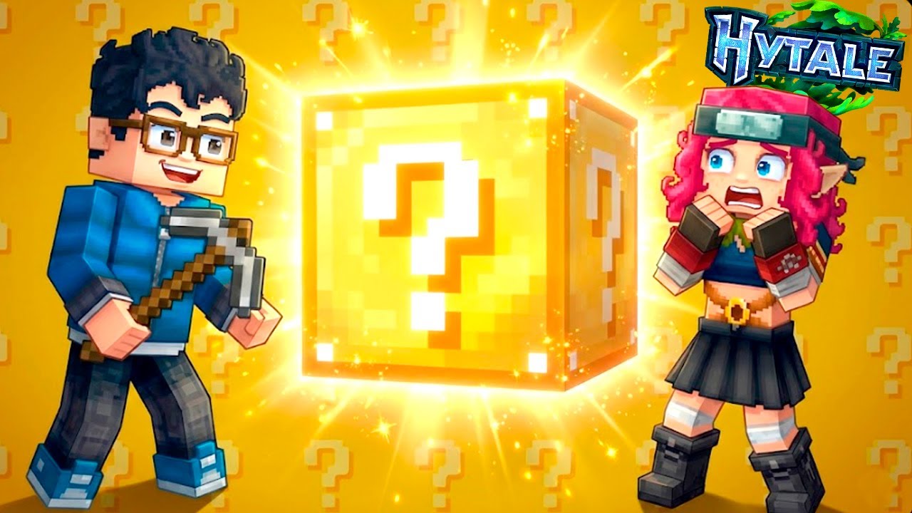 O LUCKY BLOCK chegou ao HYTALE