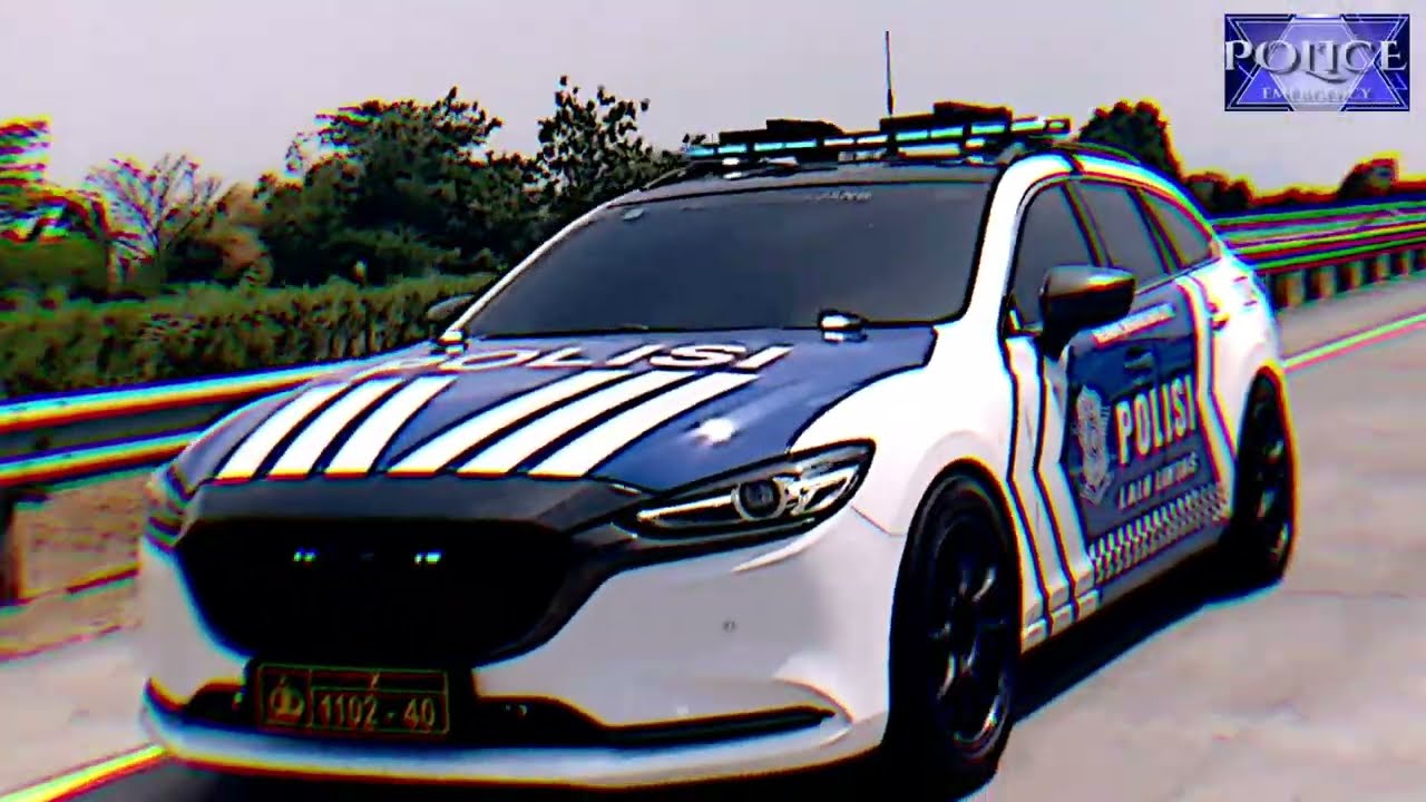 Mau Coba!! Mobil Patroli Polisi Indonesia Gagah dan Berani