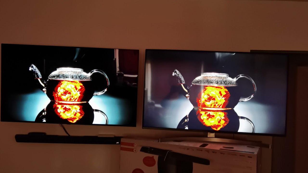 LG 48 c14 oled vs LG 49 sk 8500 part 1