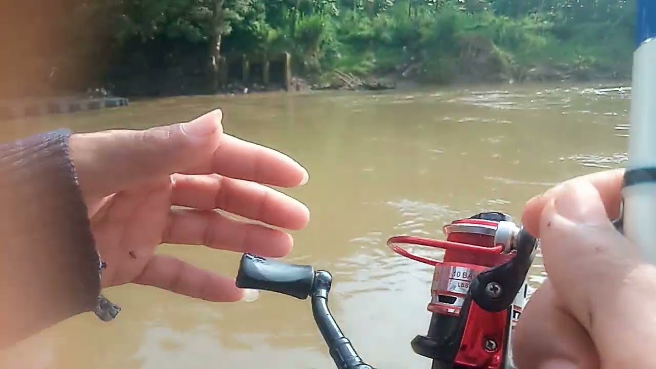 Mancing lagi di spot viral,selalu ada cintanya !!