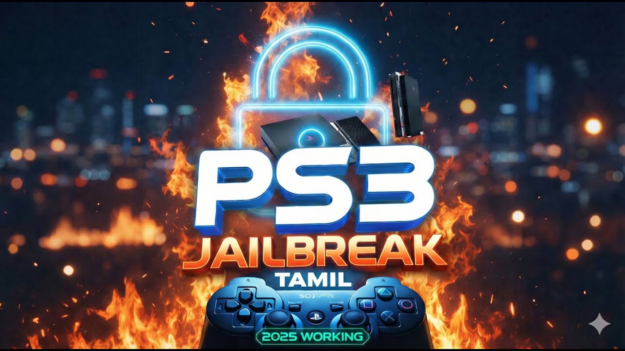 PS3 Jailbreak 2025 🔥 | Full Step-by-Step Guide (Tamil)