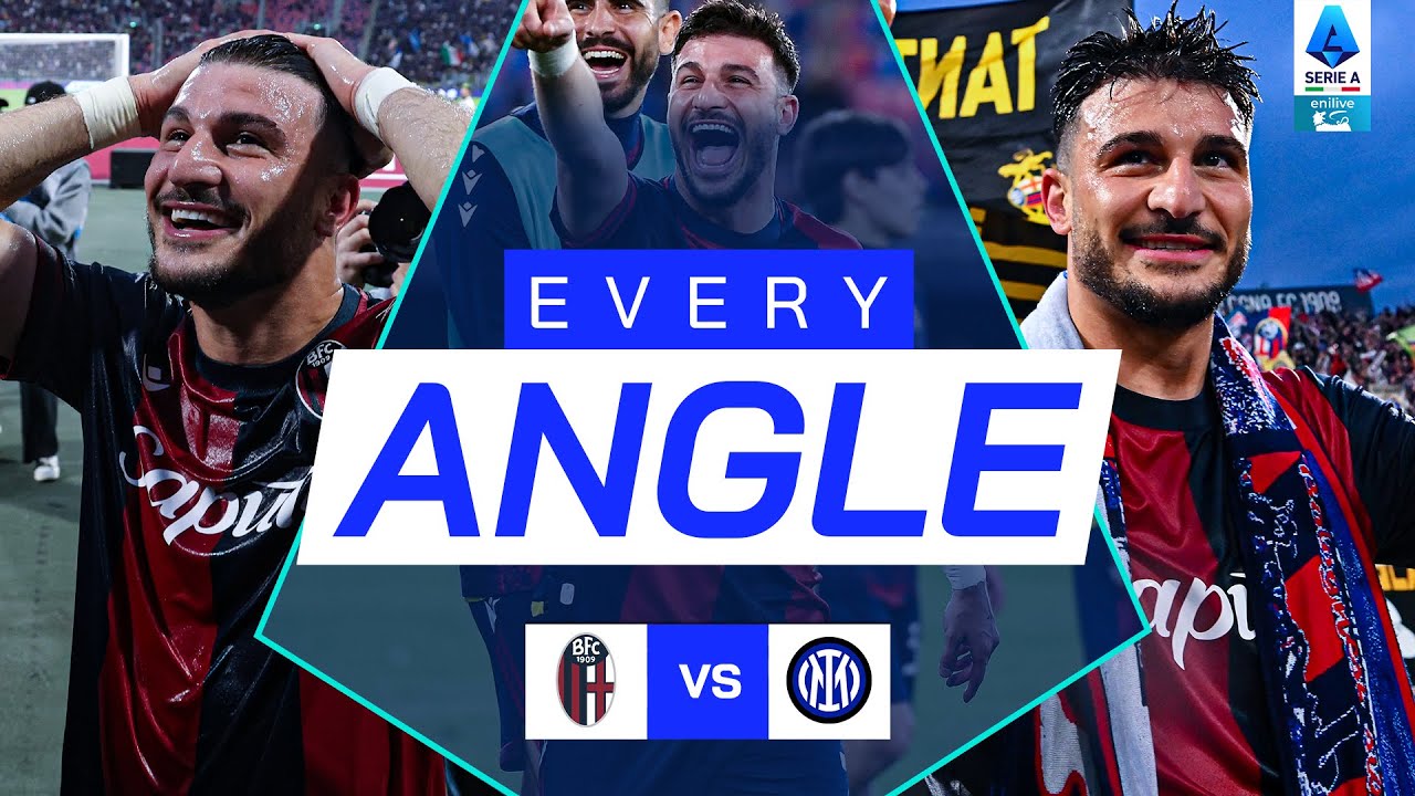La rovesciata spettacolare di Orsolini | Every Angle | Bologna-Inter | Serie A Enilive 2024/25
