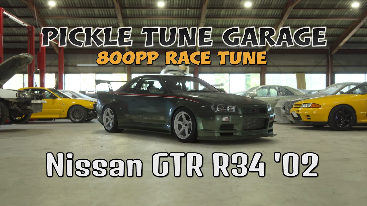 GT7 Pickle Tune Garage | Nissan Skyline GT-R R34 &rsquo;02 | 800PP Race Tune (Update 1.67)