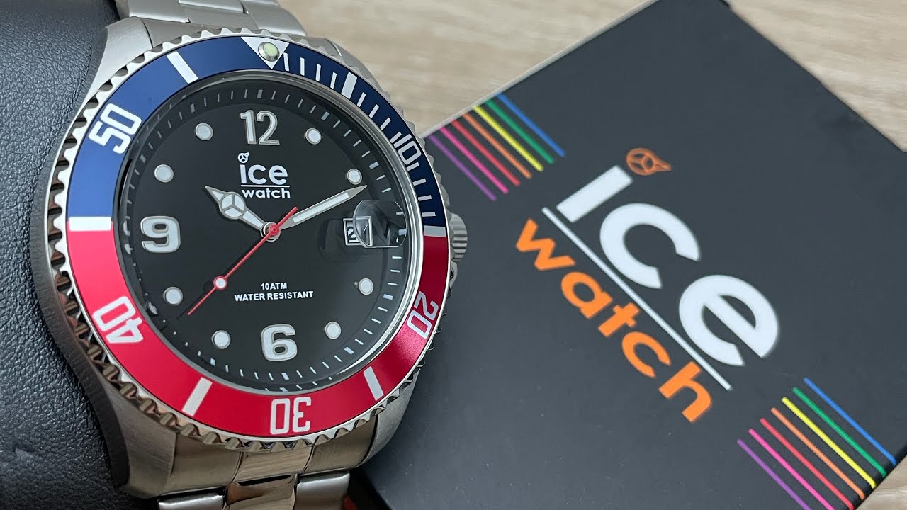 Ice Watch Quartz Black Dial Stainless Steel Men’s Watch 017330 (Unboxing) @UnboxWatches