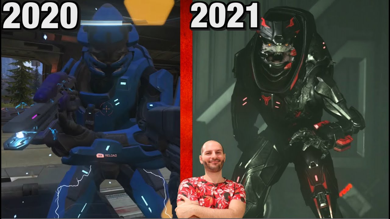 HALO INFINITE | 2020 vs 2021 | Campaign Trailer Comparison | sasel comparativa modo campa&ntilde;a espa&ntilde;ol