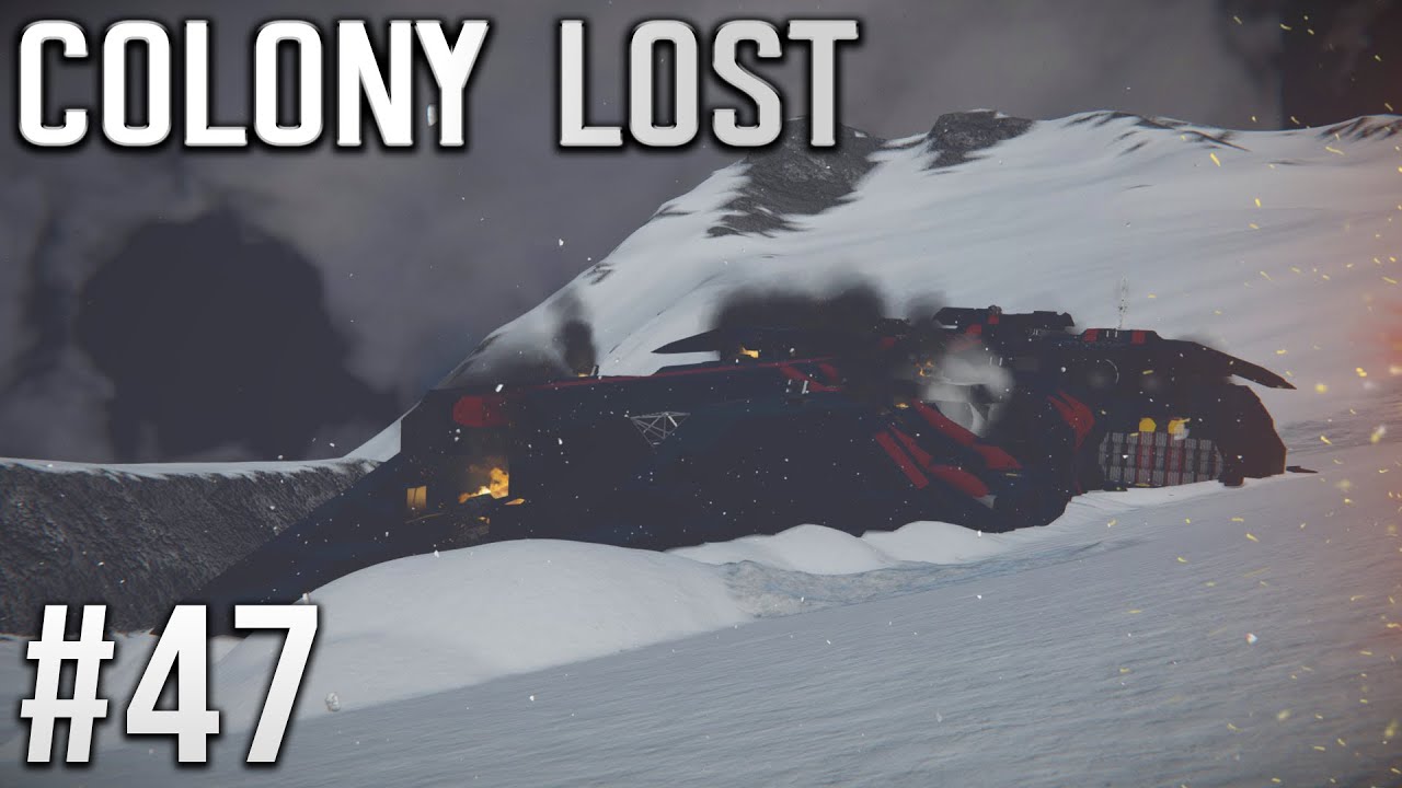 Space Engineers - Colony LOST! - Ep #47 - ICE Crash!