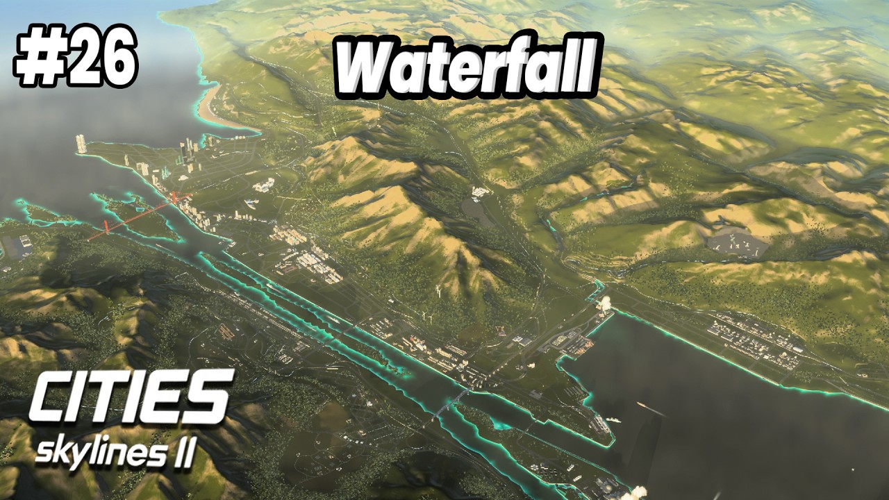 PERCOBAAN KEDUA MEMBUAT AIR TERJUN SETELAH KEMARIN GAGAL Cities Skylines 2 Indonesia