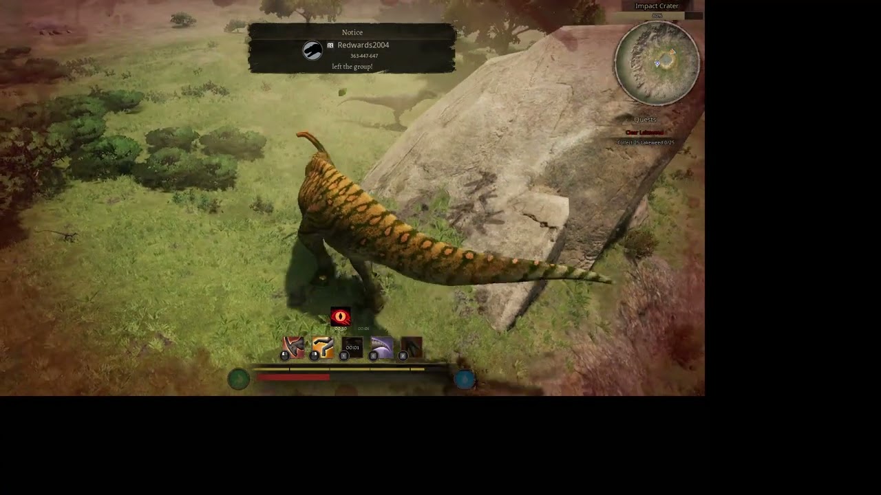 Parasaurolophus vs. Dasps (Path of Titans)