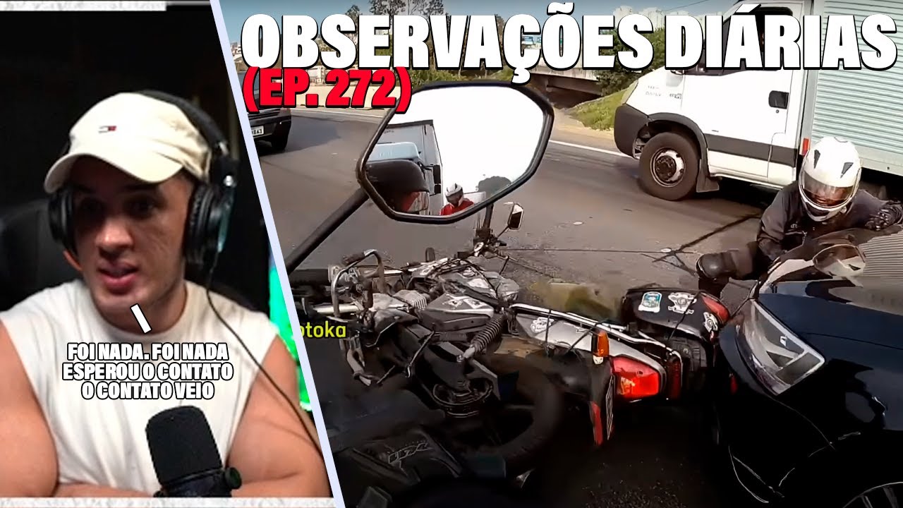 HUDSON REAGINDO OBSERVAÇÕES DIÁRIAS (EP. 272) Xracing Videos