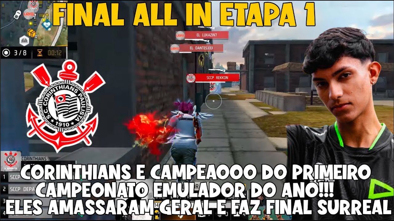 CORINTHIANS &Eacute; CAMPEAOO DA PRIMEIRA ETAPA DO ALL IN!! LIGEIRIN AMASSOU GERAL E ESTA NO PRIME