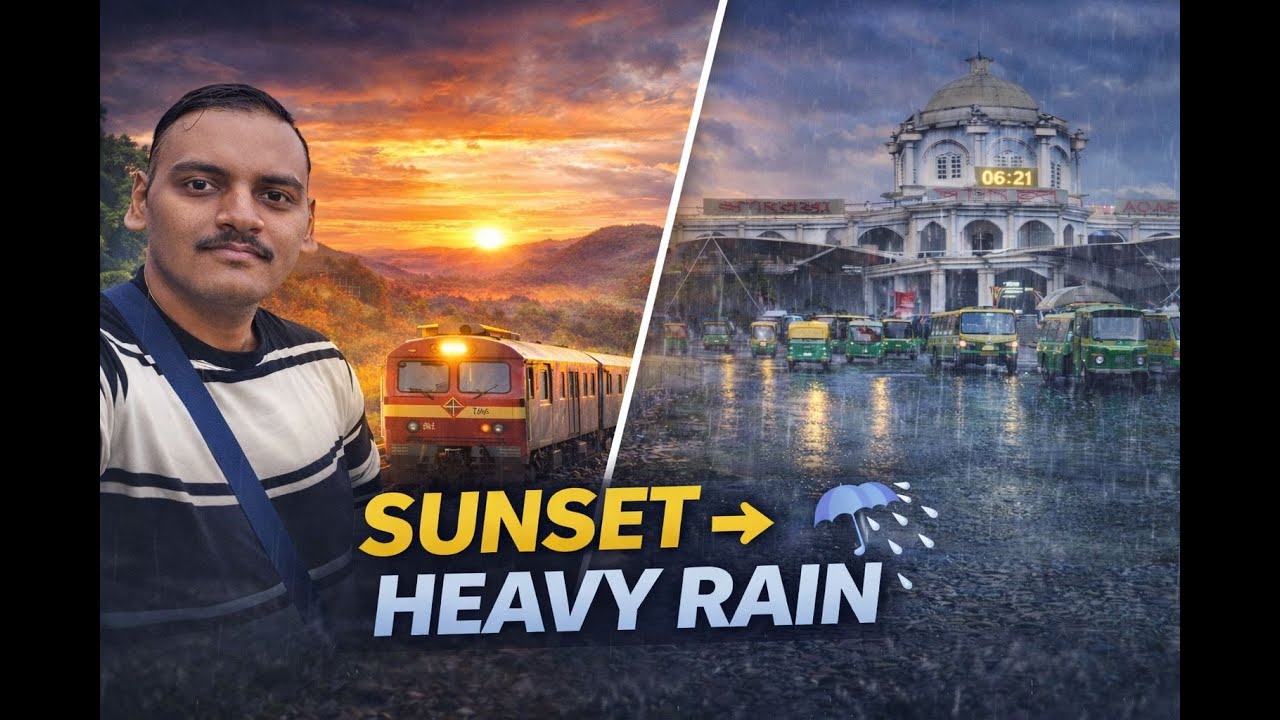 Railway Is Emotion ❤️ | Deoghar–Agartala Express Final Part (52 Min Journey)