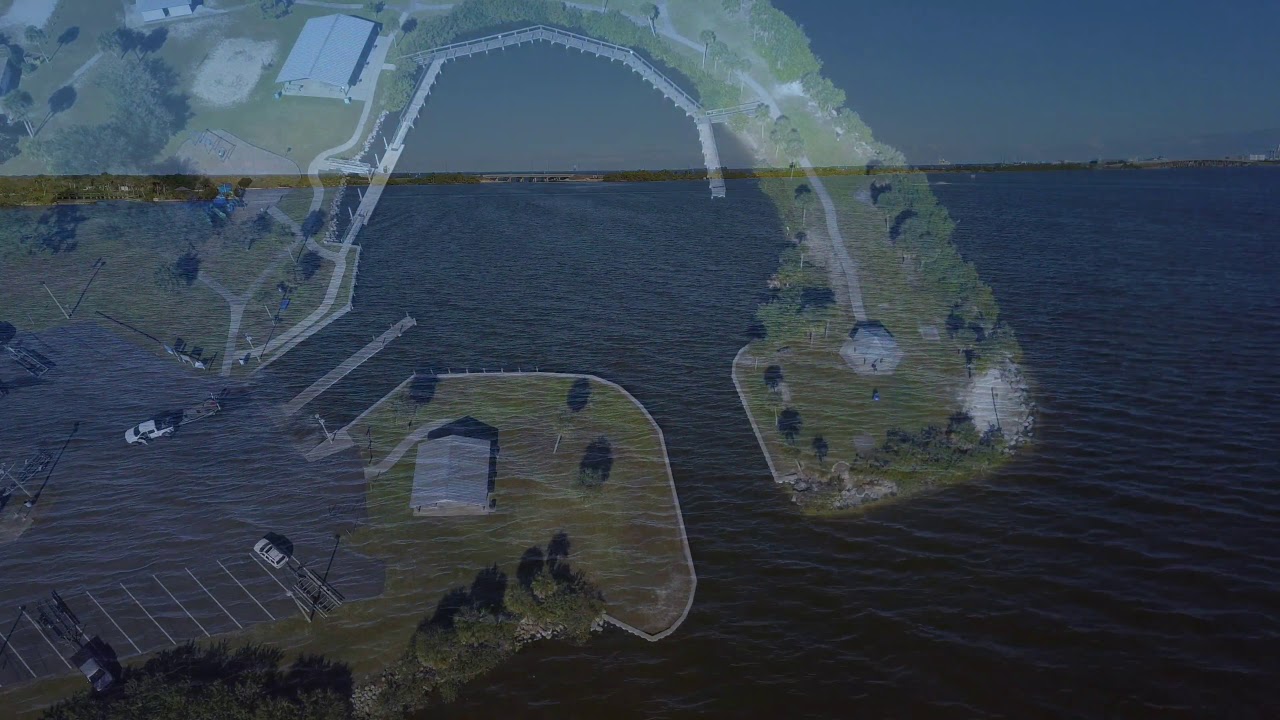 At Kelly Park,  Merrit Island, FL with my Mavic Pro
