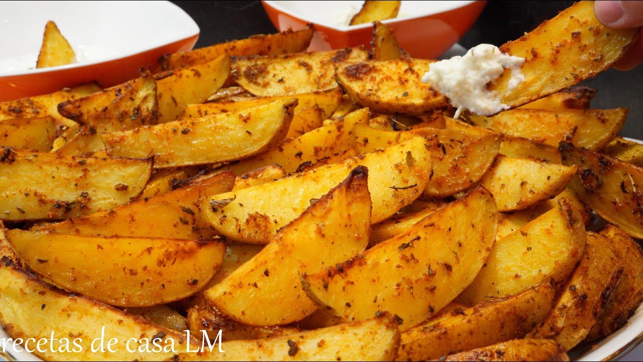 PATATAS CAJÚN O PATATAS DELUXE estilo  McDonalds  BUENISIMA RECETA ,RECETA FÁCIL Y ECONÓMICA