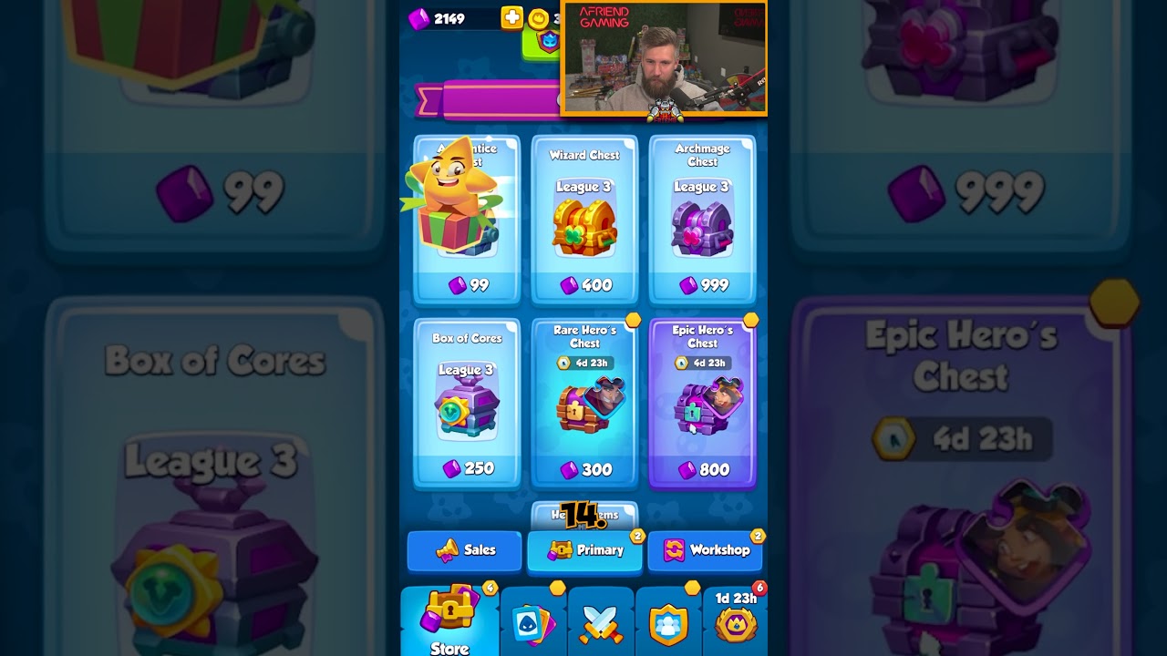 MAXING OUT BARD | SPEEDRUN | #rushroyale #tipsandtricks