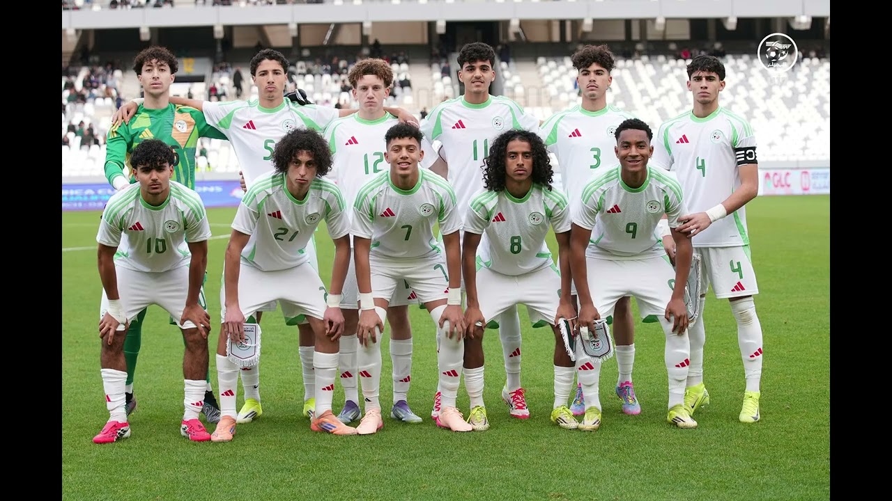 UNAF U17 : Alg&eacute;rie 5 Libye 1.  المنتخب الجزائري أقل من 17 سنة يفوز بجدارة