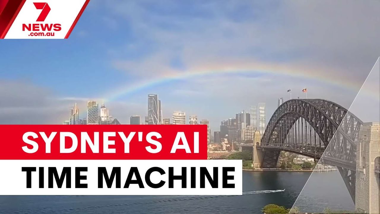AI brings 200-year-old Sydney paintings to life | 7NEWS