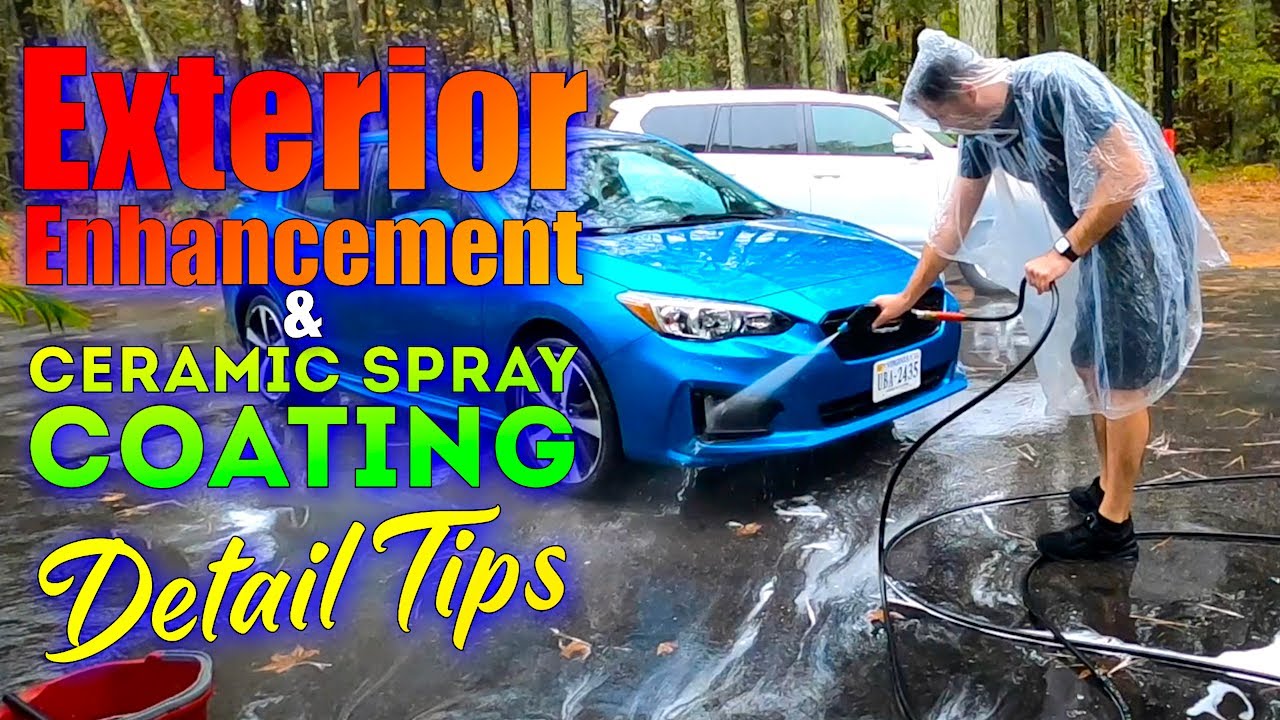 Detailing in The Rain? Paint Enhancement & Ceramic Sealant / Subaru Impreza Sport #detailingtips