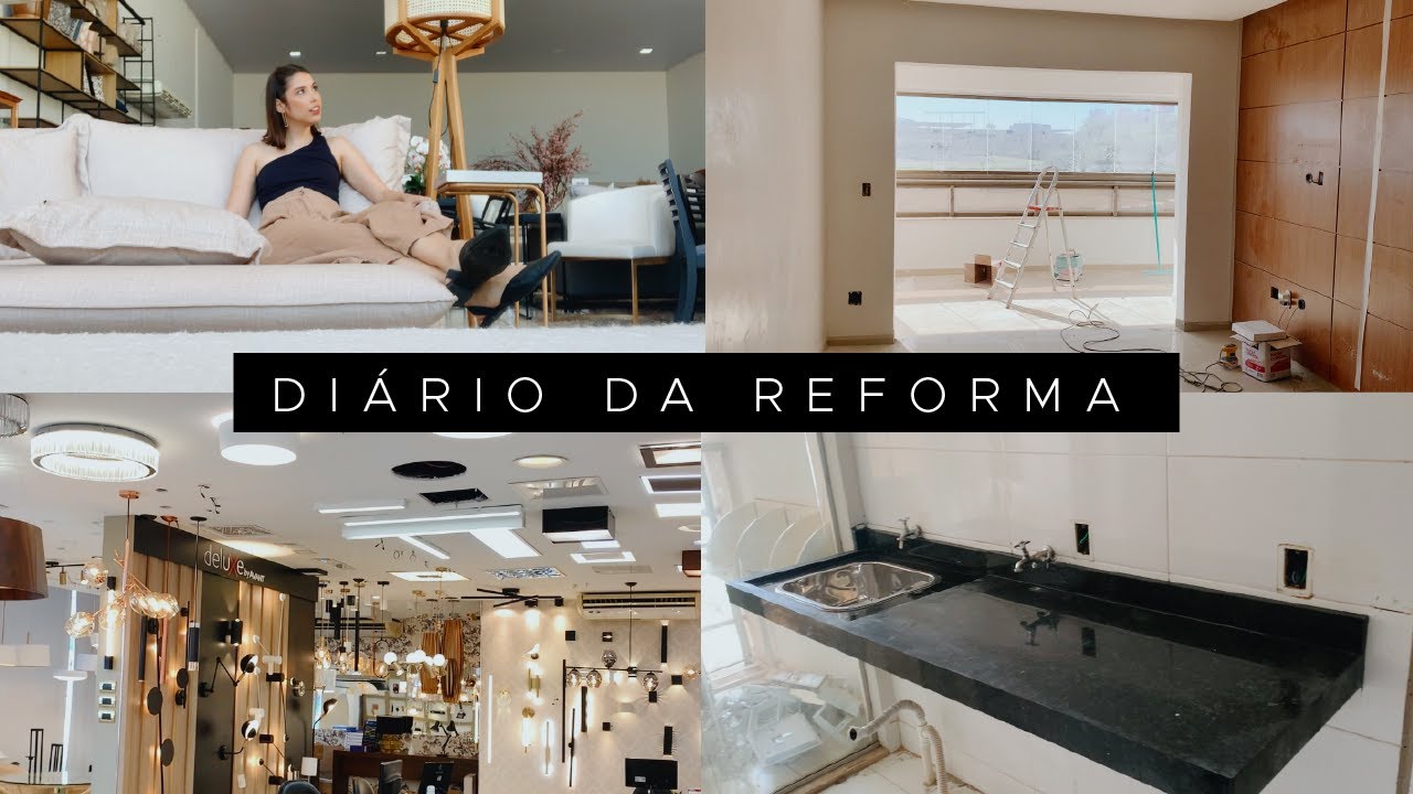Mudança de planos, escolha dos móveis e luminárias | DIÁRIO DA REFORMA Ep.02