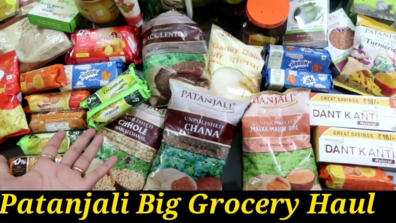 PATANJALI Big Grocery Haul | Patanjali Products | Review & Price