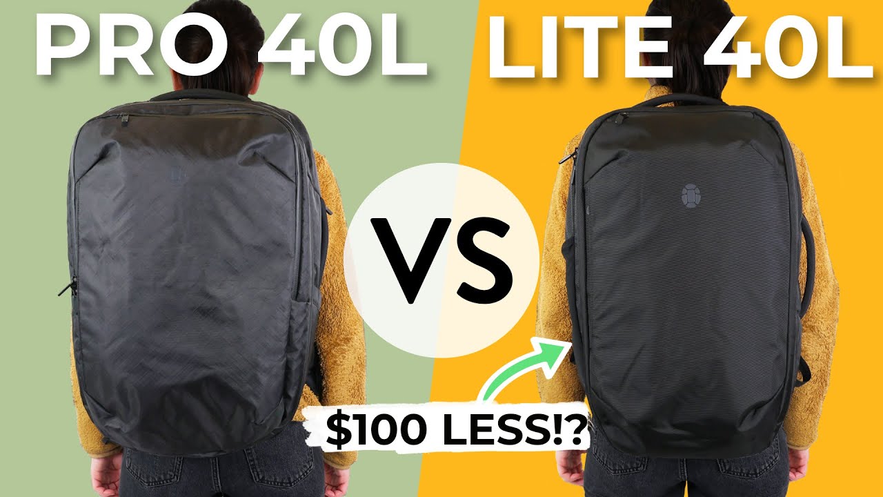 Tortuga Travel Backpack PRO vs LITE ($100 Less?!)
