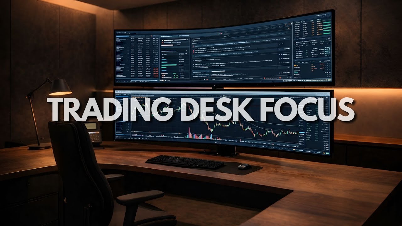 Trading Desk Focus - Vol. 1 🎧 Deep Focus Music for Calm Trading Sessions