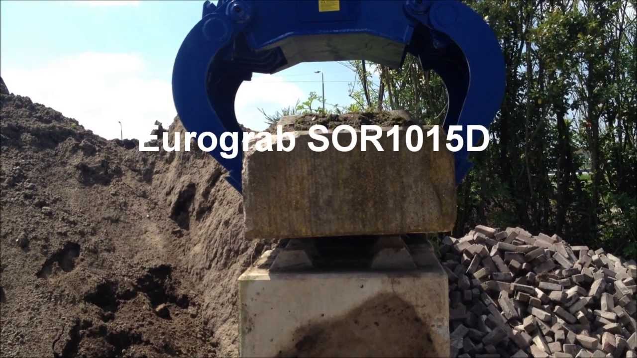 Eurograb SOR1015D Draaikrans sorteergrijper