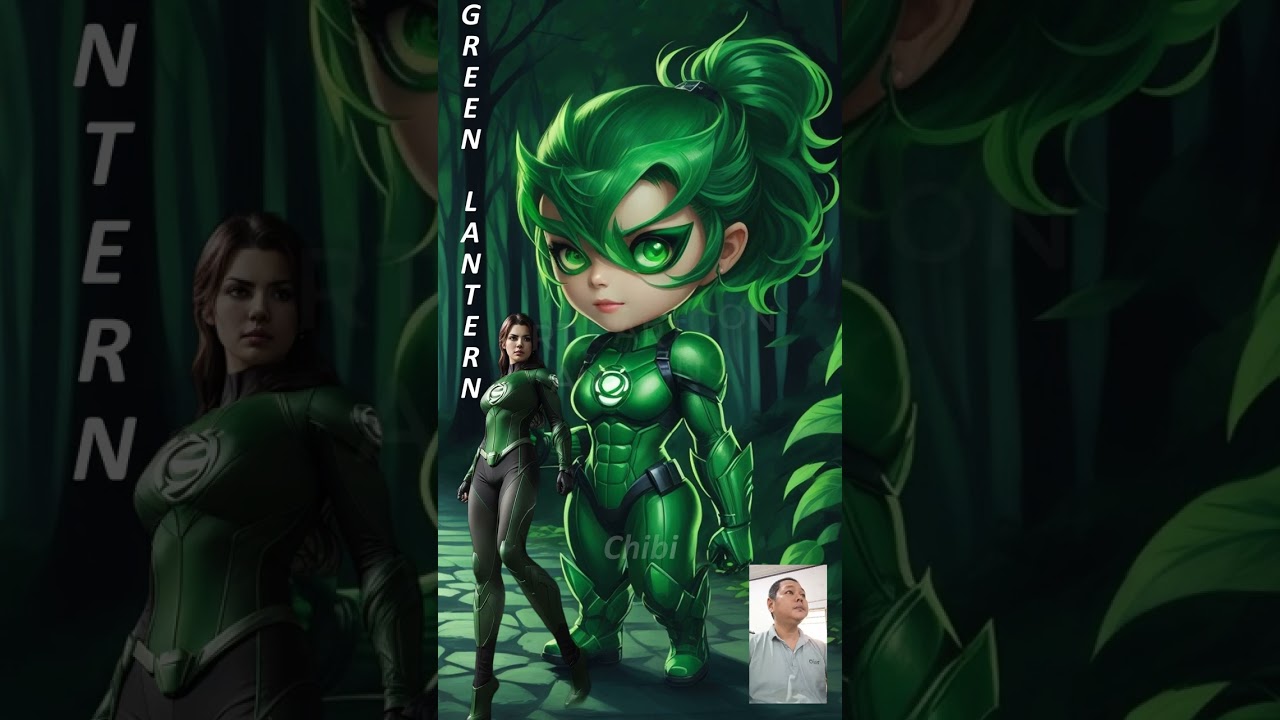 SUPERHEROES but CHIBI Woman 💥 All Art Characters #avengers #dccomics #marvel #shorts