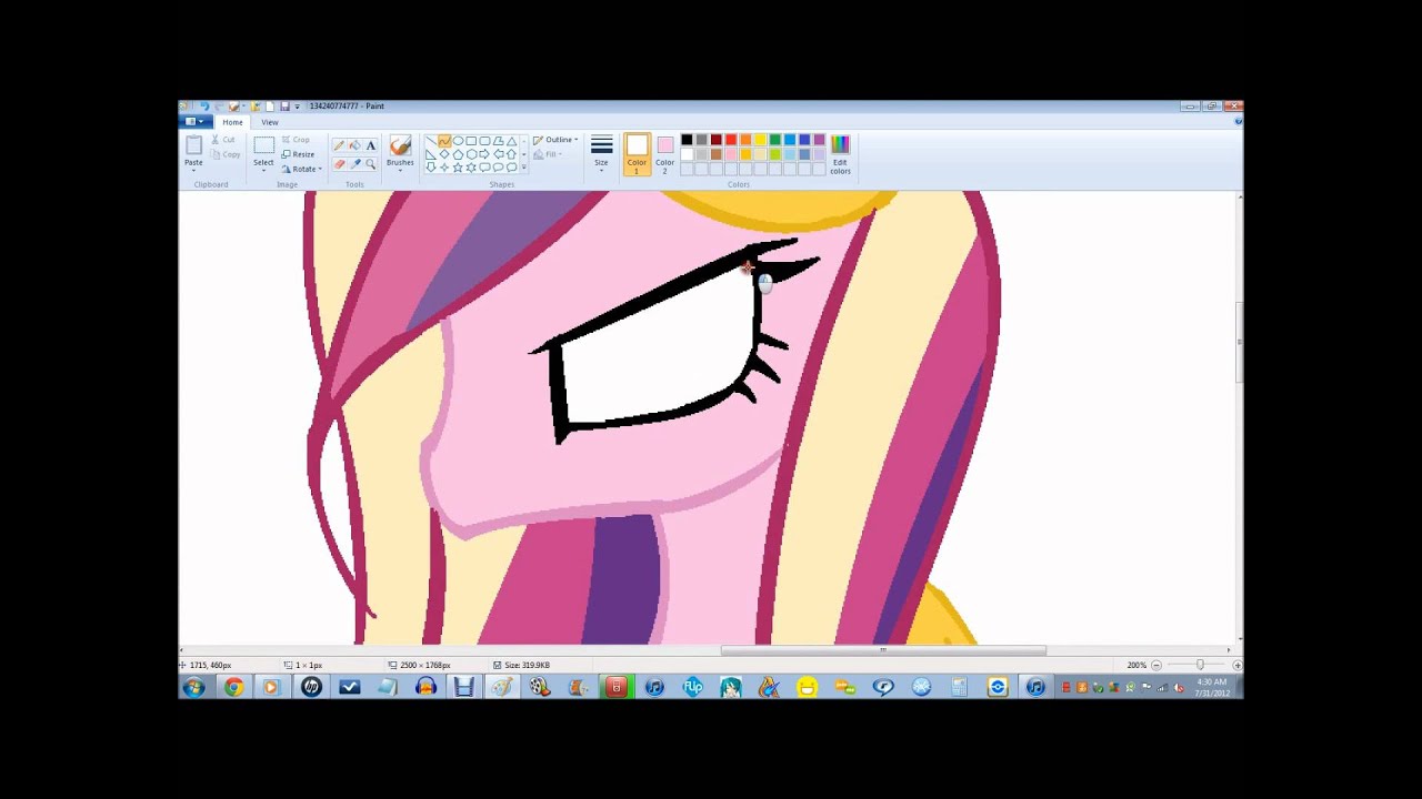 Princess Cadence (Mi Amore Cadenza) - Speed Drawing