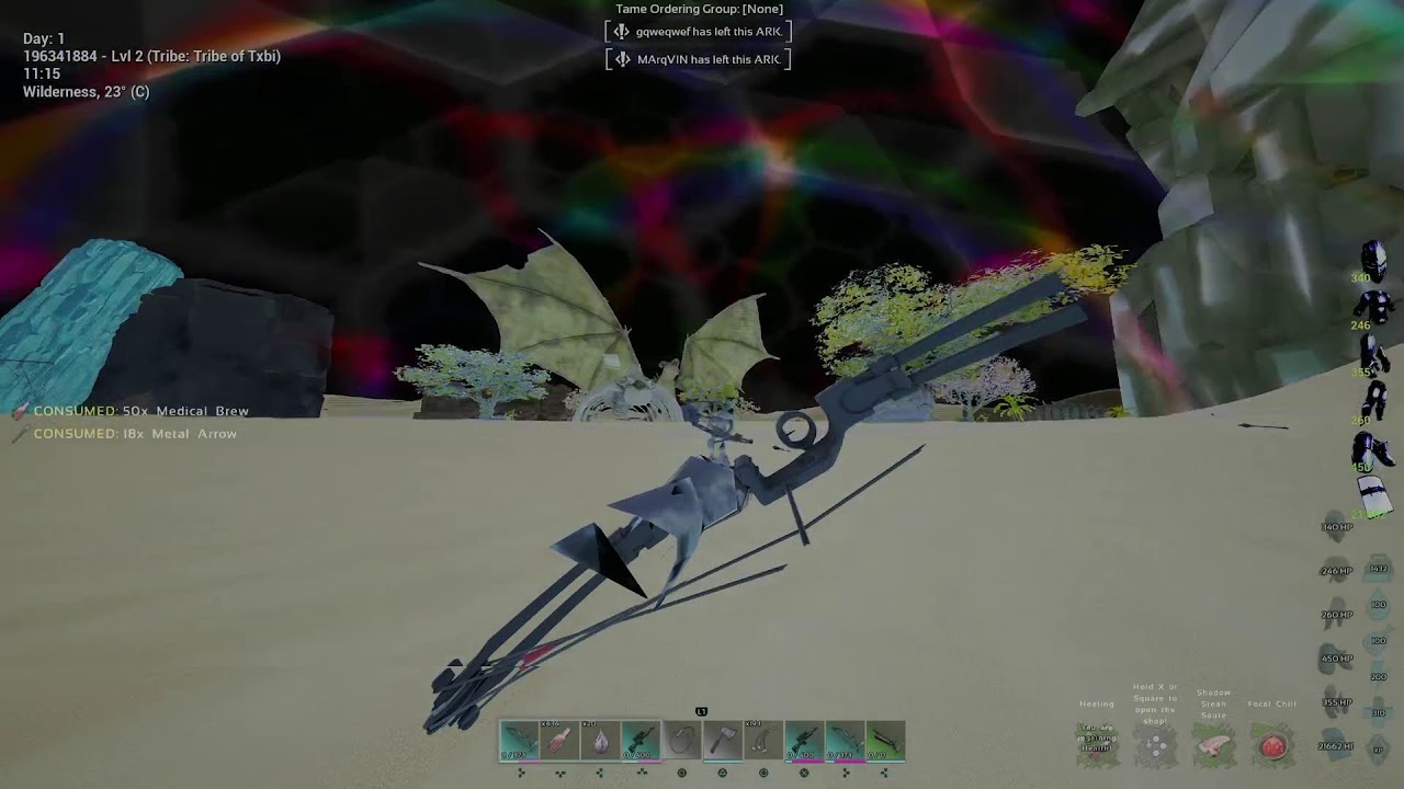 Defending My Center A4K | ARK Official PvP  Snow North | Ps5 Pro HDR