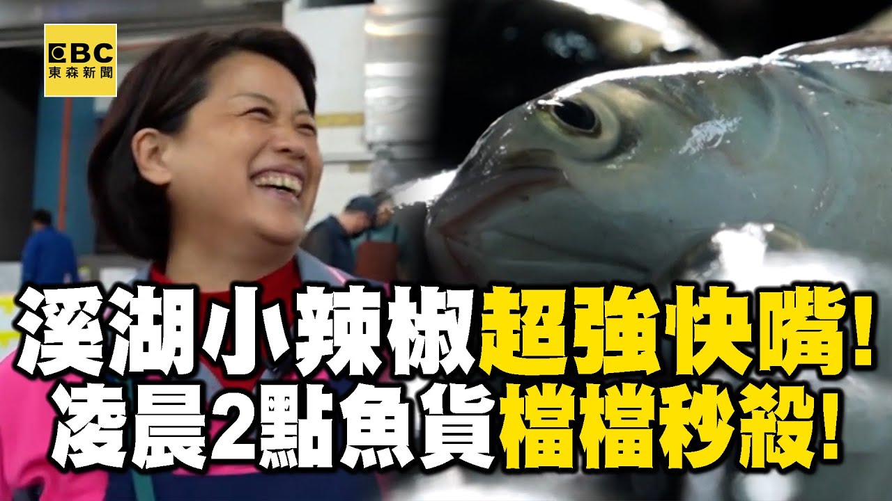 溪湖小辣椒「最強快嘴」叫賣魚貨狂售近千筆！凌晨2點「檔檔秒殺」曝秘辛 【新台灣大體驗】@NewTaiwanexperience