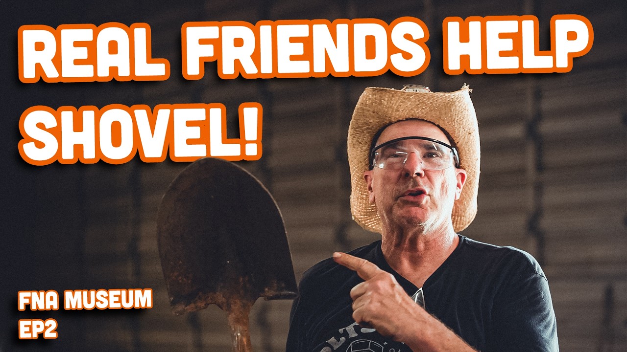 Removing old lifts from the 1970's for the showroom floor - FNA Museum Ep. 2