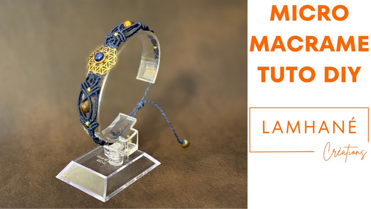 Tuto Micro-Macramé DIY : Bracelet 
