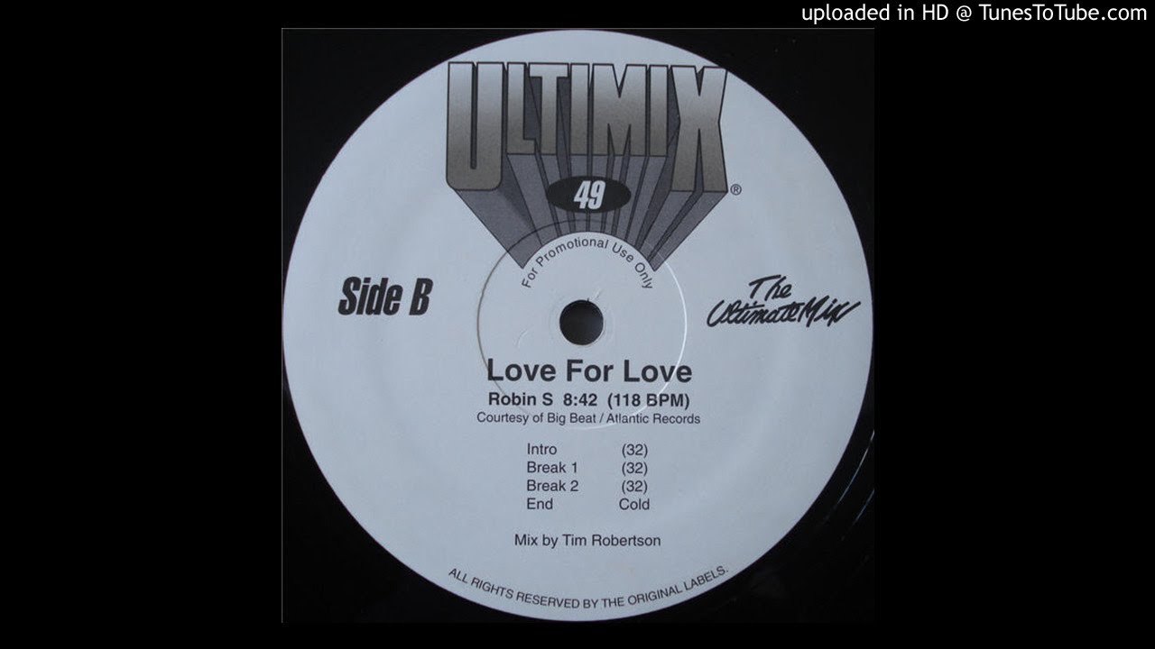 Robin S - Love For Love (Ultimix Version)