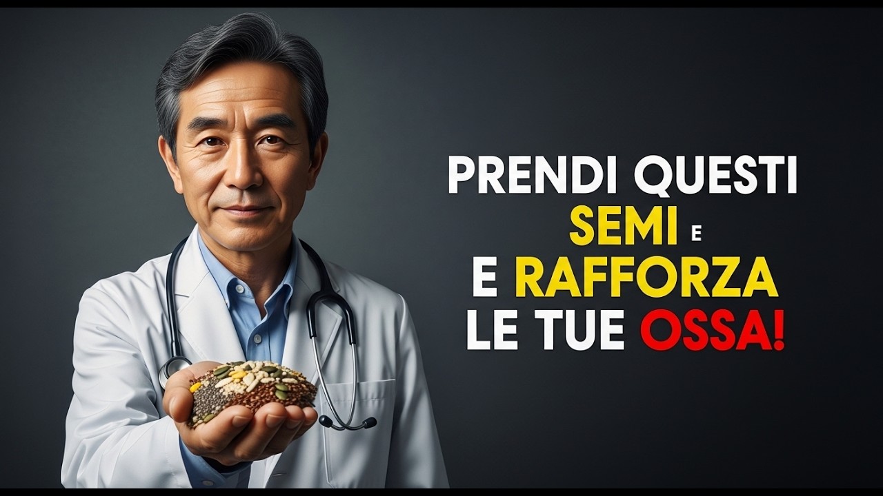 Anziani che mangiano questi 5 semi hanno ossatura più forte!