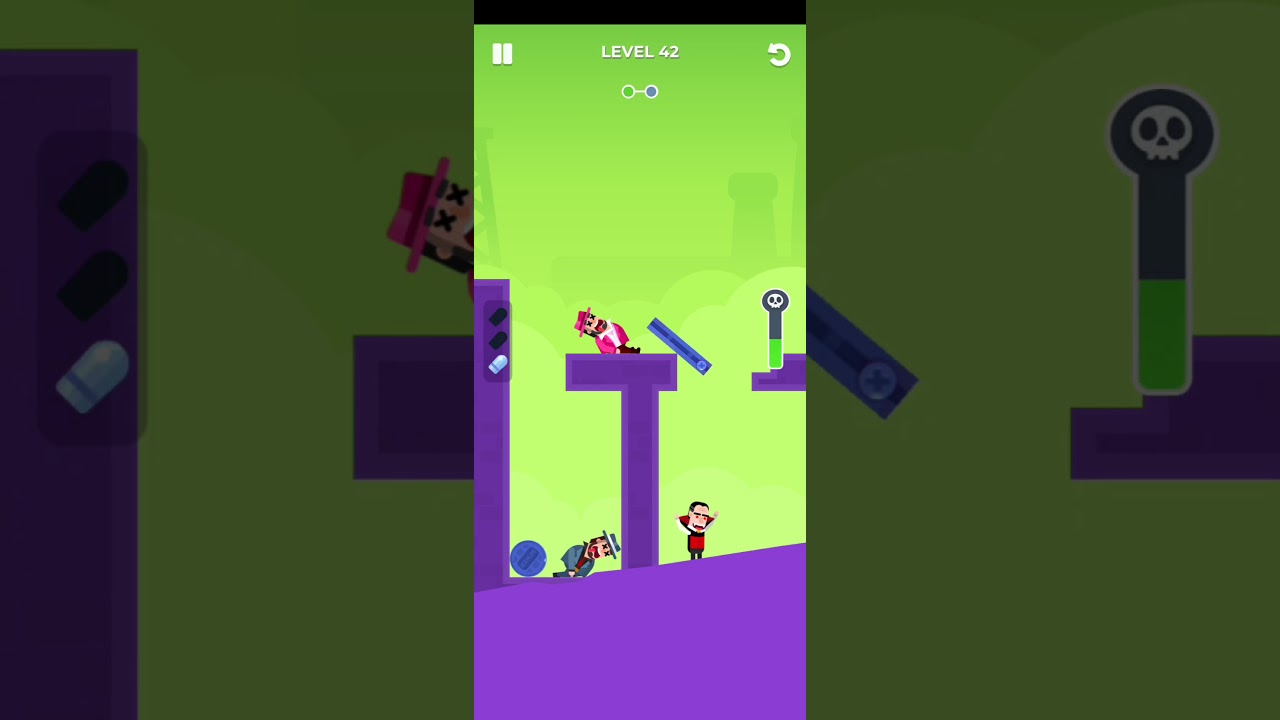 Hitmasters shotgun mode level 42,43 || #shorts