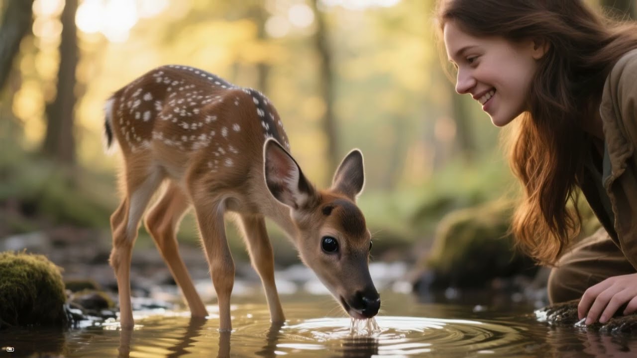 The Puffy  Baby Deer
