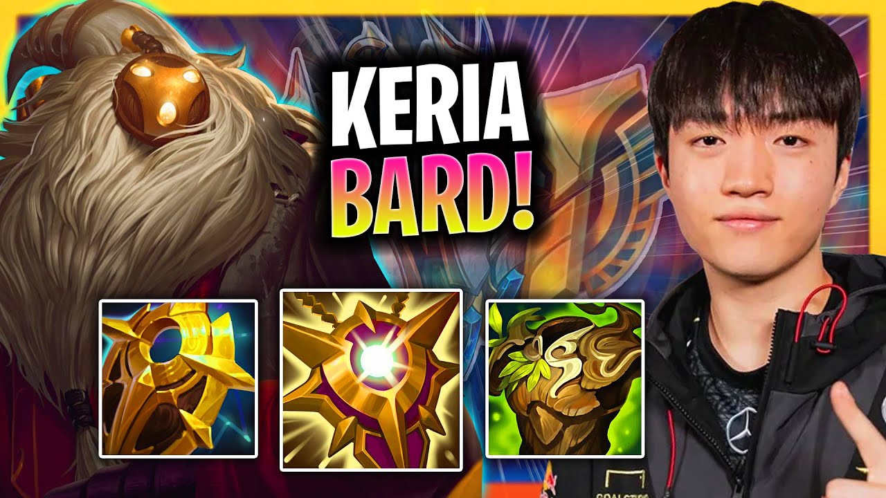 KERIA IS SO STRONG WITH BARD! | T1 Keria Plays Bard Support vs Leona!  Season 2024