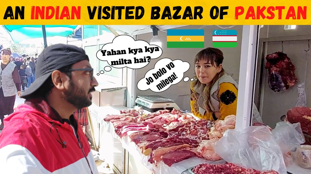Went to Karakalpakstan and visited a local bazar | Nukus city tour