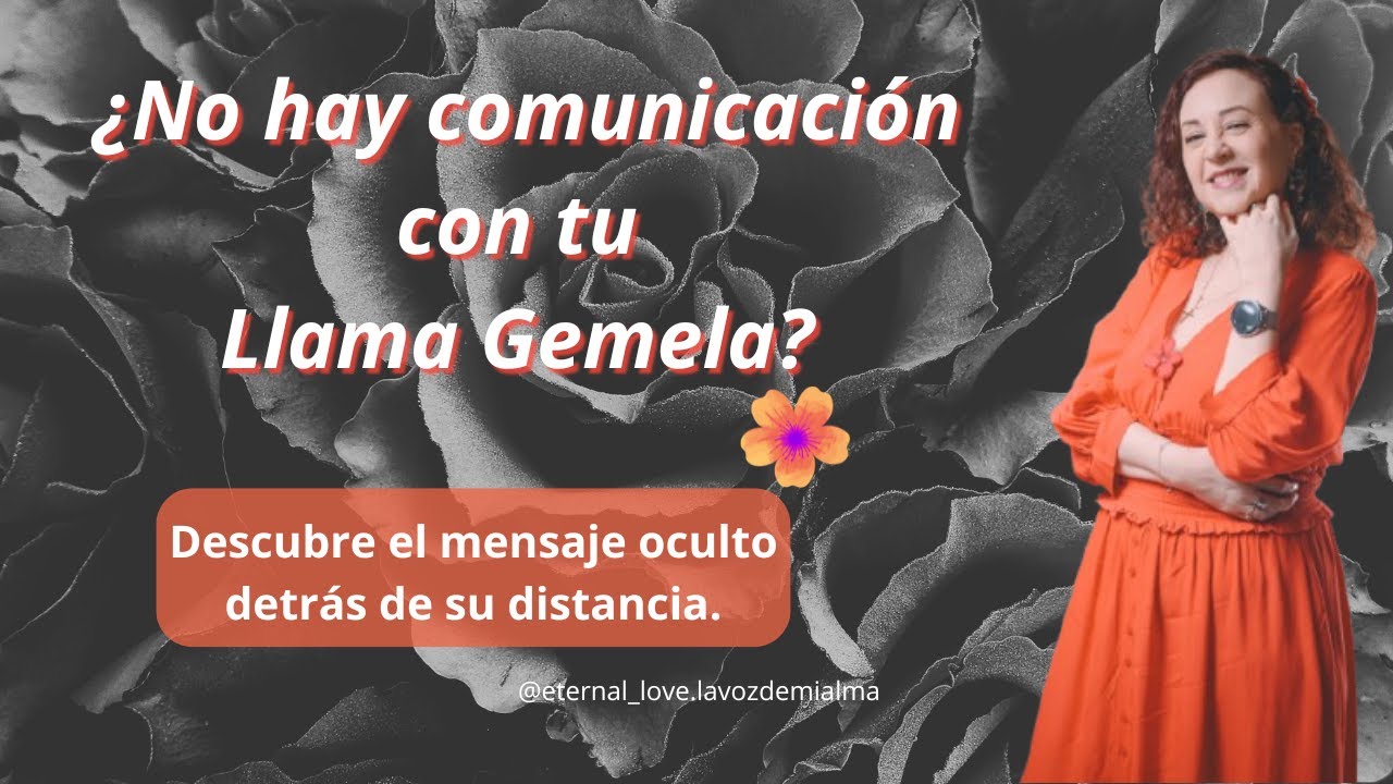 ¿No hay comunicación con tu Llama Gemela?🌷