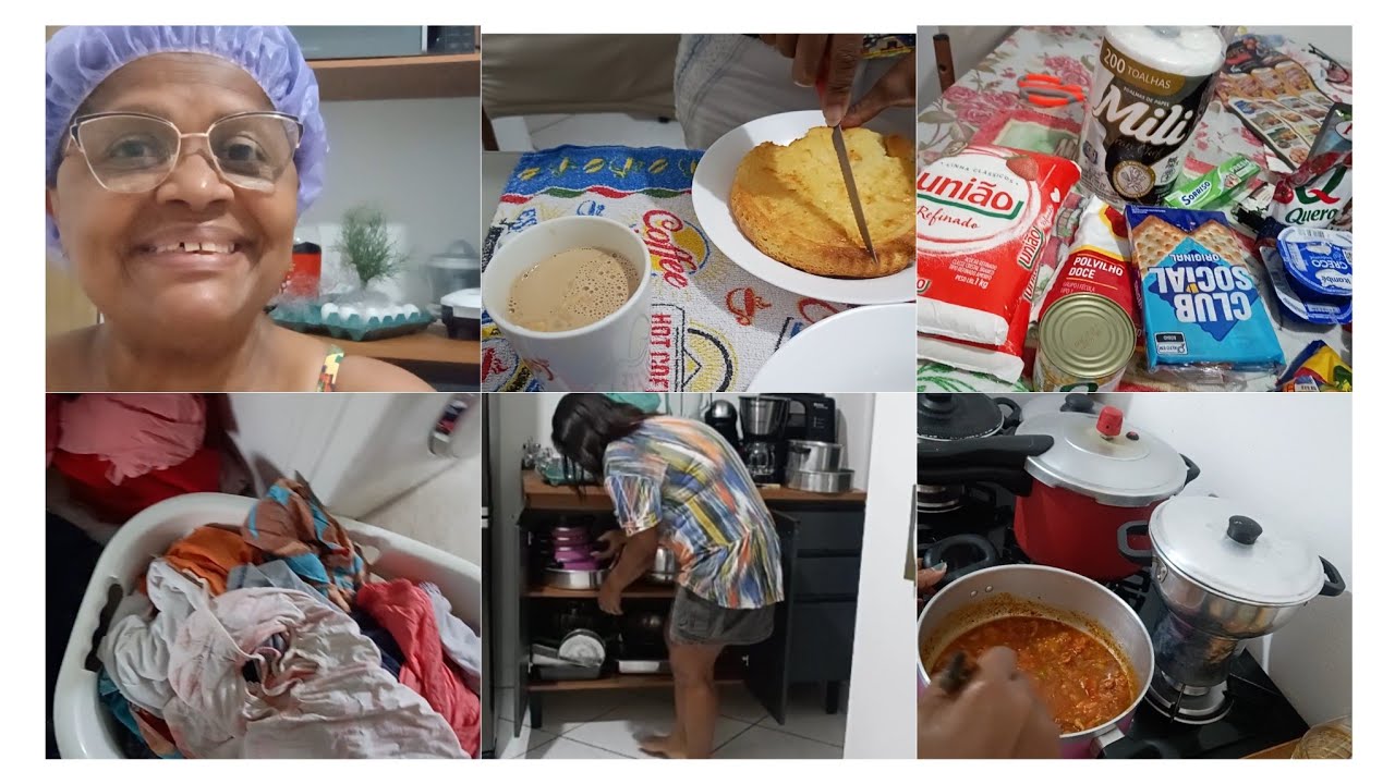 Rotina real casa comida e compra na casinha 🏡 da Rô 💃