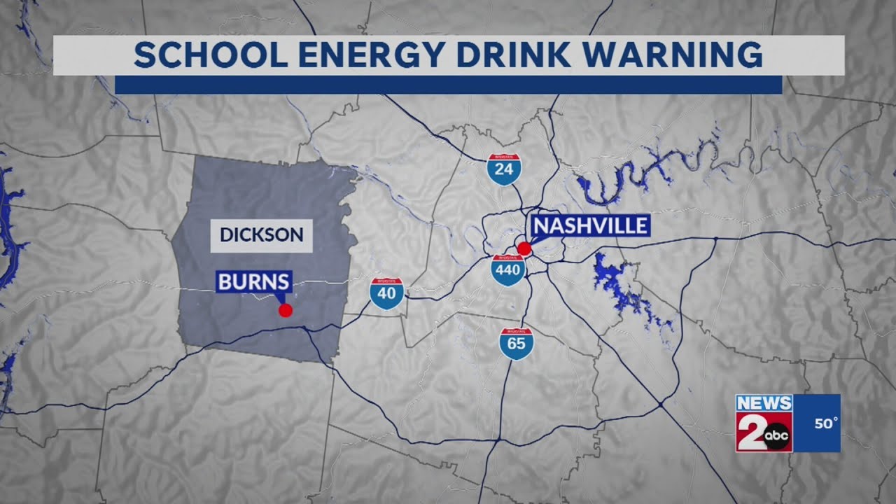 School energy drink warning in Dickson County