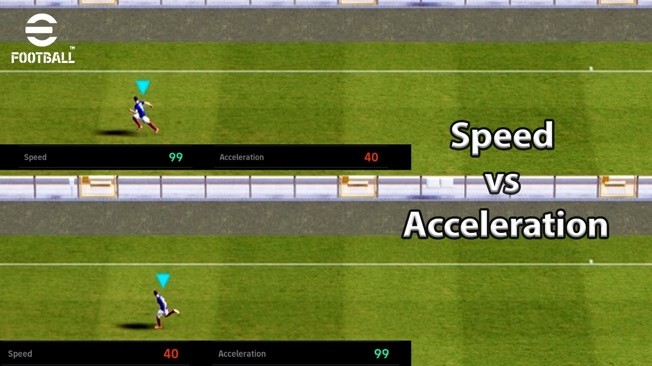 [eFootball] The Ultimate Speed vs Acceleration Debunking Video + Surprise Findings