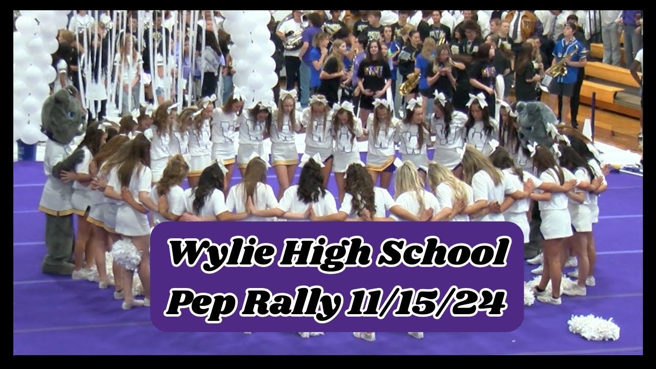 Wylie High Pep Rally 11/15/2024